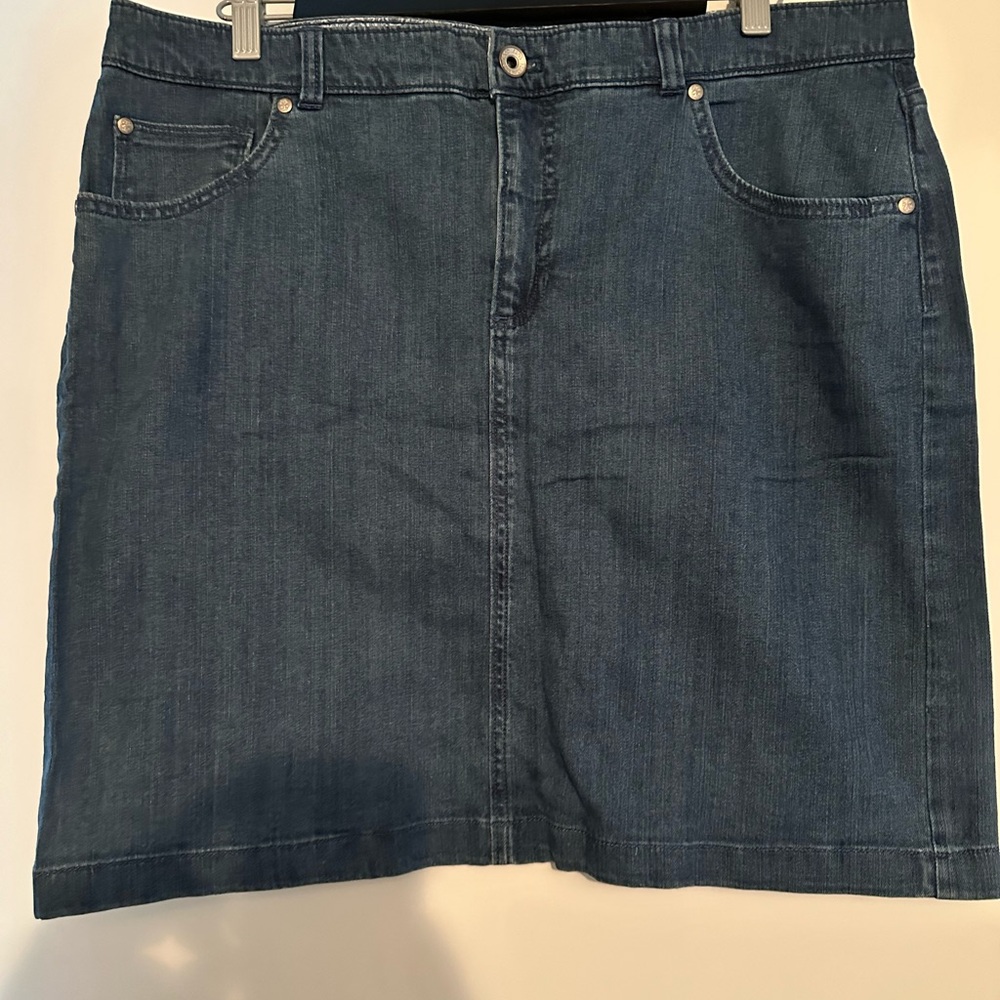 Denim Blue Skirt